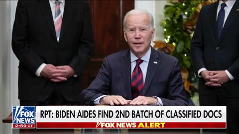 Second Batch Of Biden's Classified Docs Found In Different Location