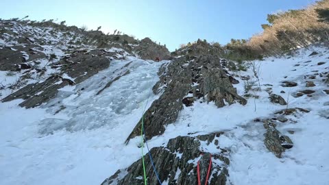 Ice Climbing @ Parasol Gully 3/29/23