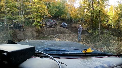 Jeep XJ offroad action