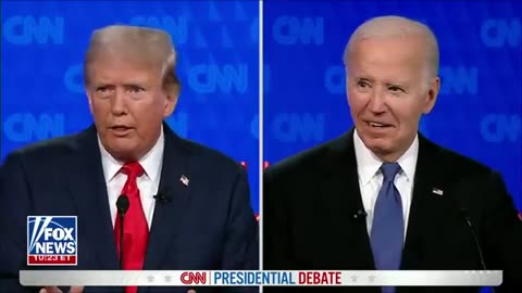 Donald Trump- Biden can't hit a ball 50 yards FOX LIVE