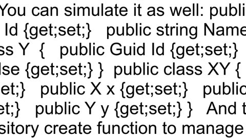 How to define manytomany relationship using Entity Framework for MongoDB