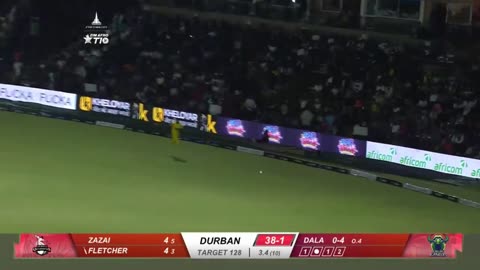 Andre Fletcher's Sensational Power Hitting Spree in T10 Cricket: Unleashing Boundaries!