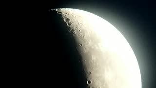 International Space Station Moon Transit