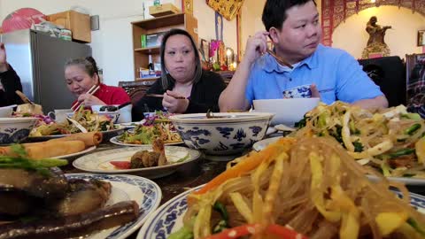 Vietnamese celebration meal