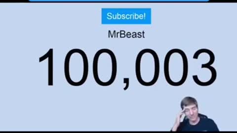 WHEN MR BEAST HIT 100,000 SUBSCRIBERS