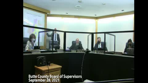 BUTTE COUNTY PUBLIC HEALTH'S WILLFUL MISCONDUCT * 09-28-21 * BUTTE COUNTY BOARD OF SUPERVISORS