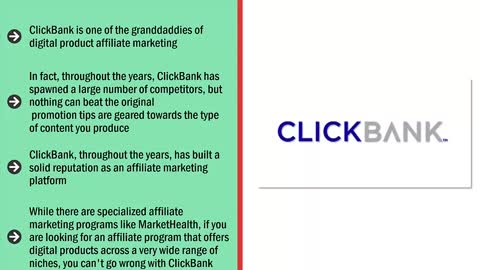 INTRODUCTION. CLICK BANK MARKETING