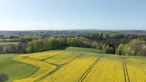 FLYING - OVER - DENMARK - (4K - UHD)