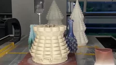 3D clay printing new era #3dprinter #largeformat3dprinter