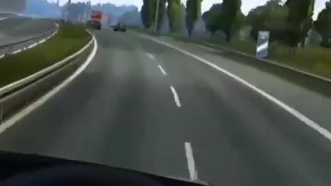 Driving a car by simulation