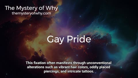 16. Gay Pride - Wokeism is dead, religion is obsolete.