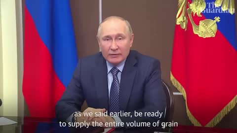 Putin: Russia may leave UN grain deal again, but exports to Turkey are guaranteed