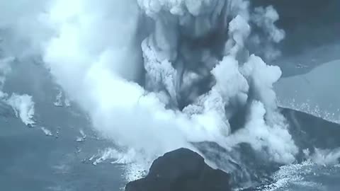 Indonesia's Anak Krakatau volcano and a volcano on Japan's Iwo Jima island erupt.