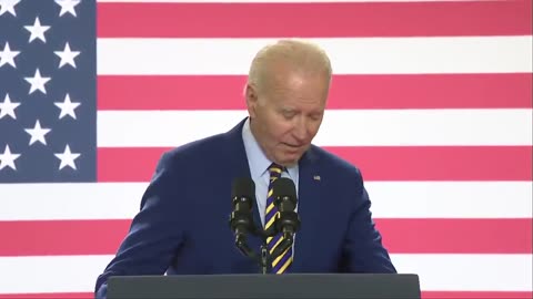 Bumbling Biden Begins To KICK Podium In Bizarre Outburst Of Violence