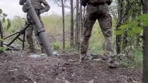 🔥 Ukraine Russia War | Ukrainian SOF Fires 120mm Mortar with Tactical Kick (Frontline, Septemb | RCF