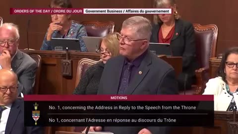 Canadian Senator Donald Plett Full Speech: Liberal Corruption