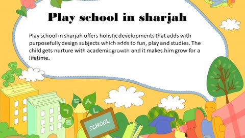 Day care nursery in sharjah