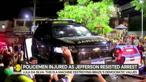 Brazilian politician surrenders after injuring policemen | Top World News | Latest English News