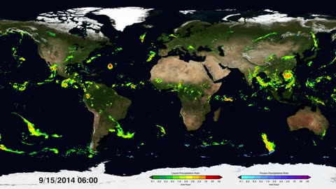 NASA’s Global Tour of Precipitation in Ultra HD (4K)