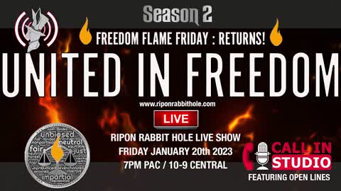 FREEDOM FLAME FRIDAY – UNITED IN FREEDOM