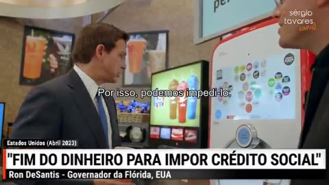 Ron DeSantis governador da Florida : "Vamos banir isso na Florida"