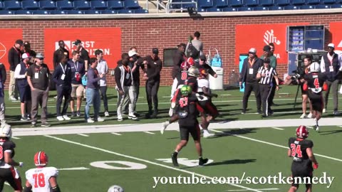 Ricky Pearsall Highlights - 2024 Senior Bowl - WR Florida Gators