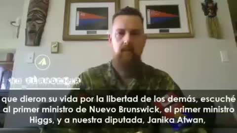 EL Ejercito del CANADA apoya a los FREEDOM TRUCKERS CAMIONEROS de la libertad