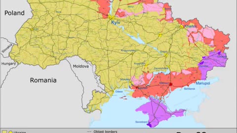 Ukraine war evolution