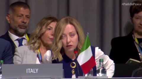 Breaking - Italian Prime Minister Georgia Meloni smacks Russia