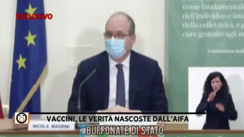 FUORI DAL CORO: "Effetti avversi: AIFA sapeva tutto ma HA TACIUTO ed imposto il silenzio"