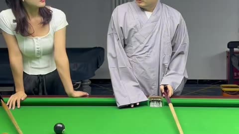 Battle of the Billiards: Hilarious Showdown Between Him & Her!