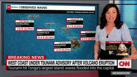 See 'jaw-dropping' eruption that triggered tsunami waves