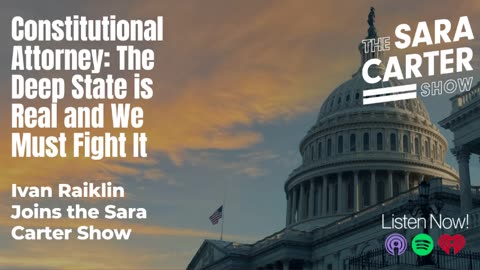 Sarah Carter interview - Constitutional Attorney - the deep state is real and we must fight it!