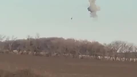 A Ukrainian Buk shot down a Russian Ka-52. Apparently, the crew did not eject