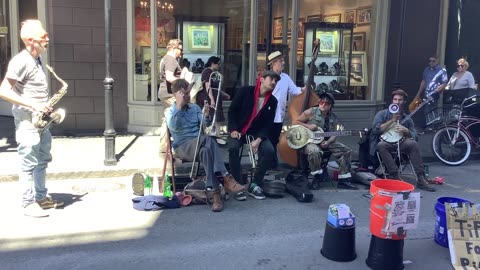 Street Music in New Orleans Spring 2024