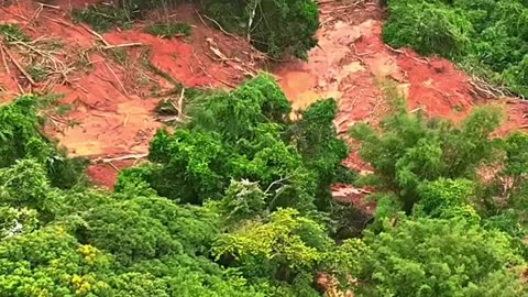 Chuvas forte Causa destruição e mortes em litoral