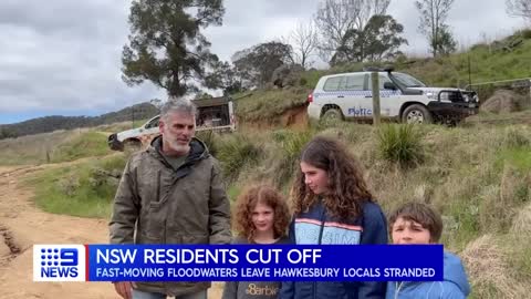 Sydney’s rivers again filled with floodwaters _ 9 News Australia