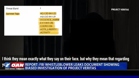 Report: FBI whistleblower leaks document showing biased investigation of Project Veritas