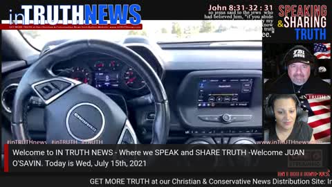 inTruthNews: Juan O'Savin - Catholic Church & Child Trafficking; Thurs, July 15th