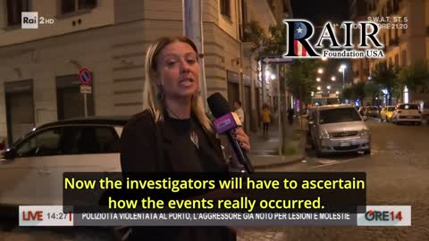 Enriched Italy: Young Italian Policewoman Attacked and Raped by Illegal Bangladeshi (Video)