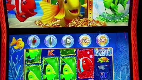 DOUBLE FISHIE BONUS!!! (PART3) #slotwin #jackpot #bonusfeature #casinogame #gambling #slotmachine