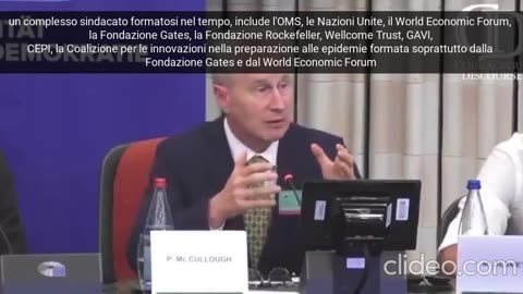 La testimonianza del Dr. McCullough al Parlamento Europeo