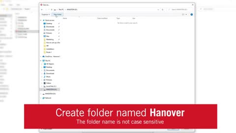 How to Save a Destination List to USB | Hanover Displays