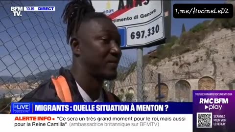 "La France nous a colonisés, alors nous on va vous envahir. Plein de jeunes d'Afrique viennent!"