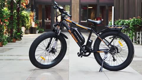 MZZK US Stock Electric Bike Fat Tire Bafang Motor 750W Ebike 48V13AH 7-Speed Beach Electric