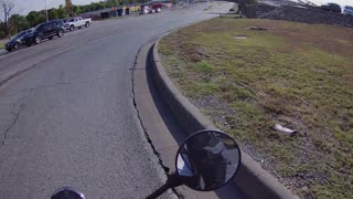 Red Light Runner Flips Truck