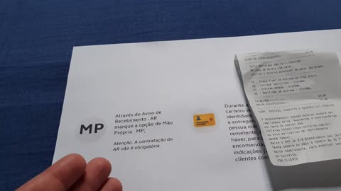 Entrega Correios - Quem pode receber correios - Mão própria correios