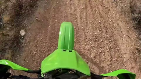 Kawasaki kdx shakedown ride