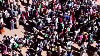 Security forces fire tear gas at protesters in Sudan