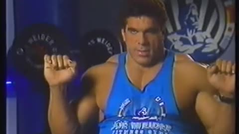 Lou Ferrigno Chest Workout -VHS Conversion-